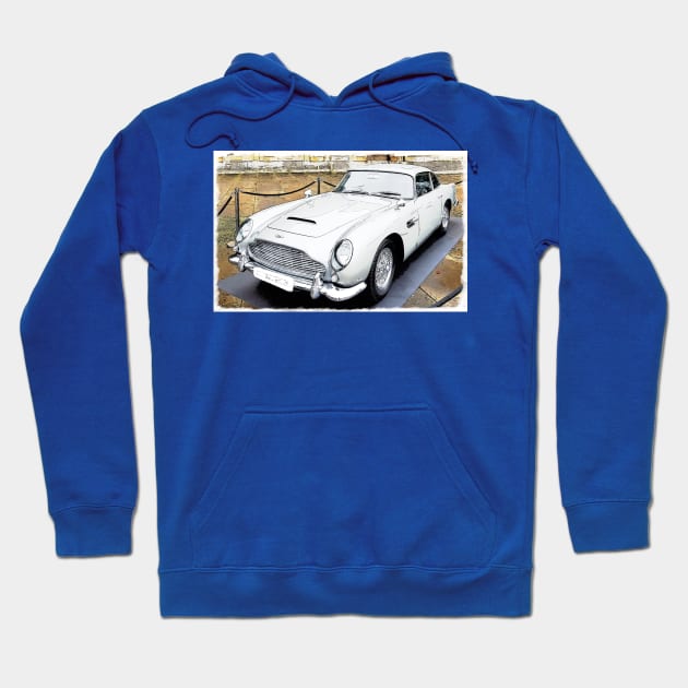 Sticky Classic Vintage car Hoodie by fantastic-designs